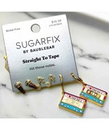 New Sugarfix by Baublebar Straight To Tape Earrings-I Love the 90’s - £8.47 GBP