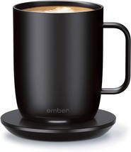 Ember Temperature Control Smart Mug 2, 10 Oz, Black, 1 Point 5, Improved Design - £106.91 GBP
