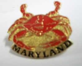 Maryland Crab Hat Tac or Lapel Pin - $7.99