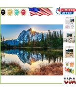 Complete Paint by Number Kit - 16x20 Mountain Scene for Adults and Teens - $245.05 MXN