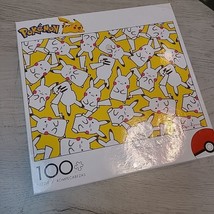Buffalo Games Pokemon Puzzle Pikachu 100 Piece Jigsaw Puzzle 15x11 COMPLETE - $6.50