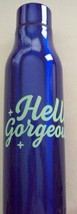 Room Essentials Stainless Water Bottle Hello Gorgeous Blue /GREEN 20 Oz. 591 Ml - £6.40 GBP