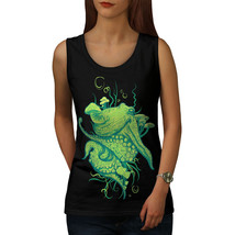 Wellcoda Octopus Beast Womens Tank Top, Sea personage Athletic Sports Shirt - £14.83 GBP+