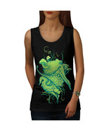 Wellcoda Octopus Beast Womens Tank Top, Sea personage Athletic Sports Shirt - £14.74 GBP+