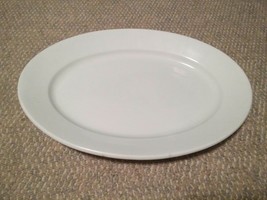 Vintage White POWELL &amp; BISHOP England Ironstone China Serving Platter 17 Inch - £94.81 GBP