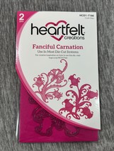 Heartfelt Creations Fanciful Carnation Craft Dies HCD1-7166 2pcs Scrapbo... - $24.74