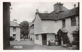 Hawkshead Cumbria Uk Lot Of 2 Photo Postcards Main Street + Methodist Chapel - £8.87 GBP