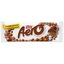 24 Aero Chocolate Bars Full Size 42g Each From NESTLE Canada -FRESH &amp; DE... - $721.12 MXN
