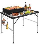 Foldable Camp Table For Bbq, Camping, Outdoor Activities, Beaches, And P... - €47,73 EUR