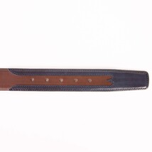The Neiva Navy/Brown Leather Belt image 6