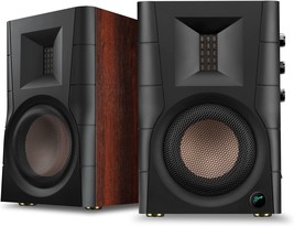 HiVi-Swans D100 Active Bluetooth Powered Bookshelf Speaker -, Wood Grain - £207.82 GBP