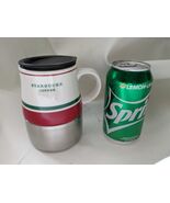 2006 Starbucks Coffee 14oz Travel Mug No Skid Ceramic Metal Stainless Base - $380.09 MXN