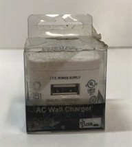 AC Pared Cargador para USB Dispositivos (Blanco) Por Digital Energy, Ven... - $7.90