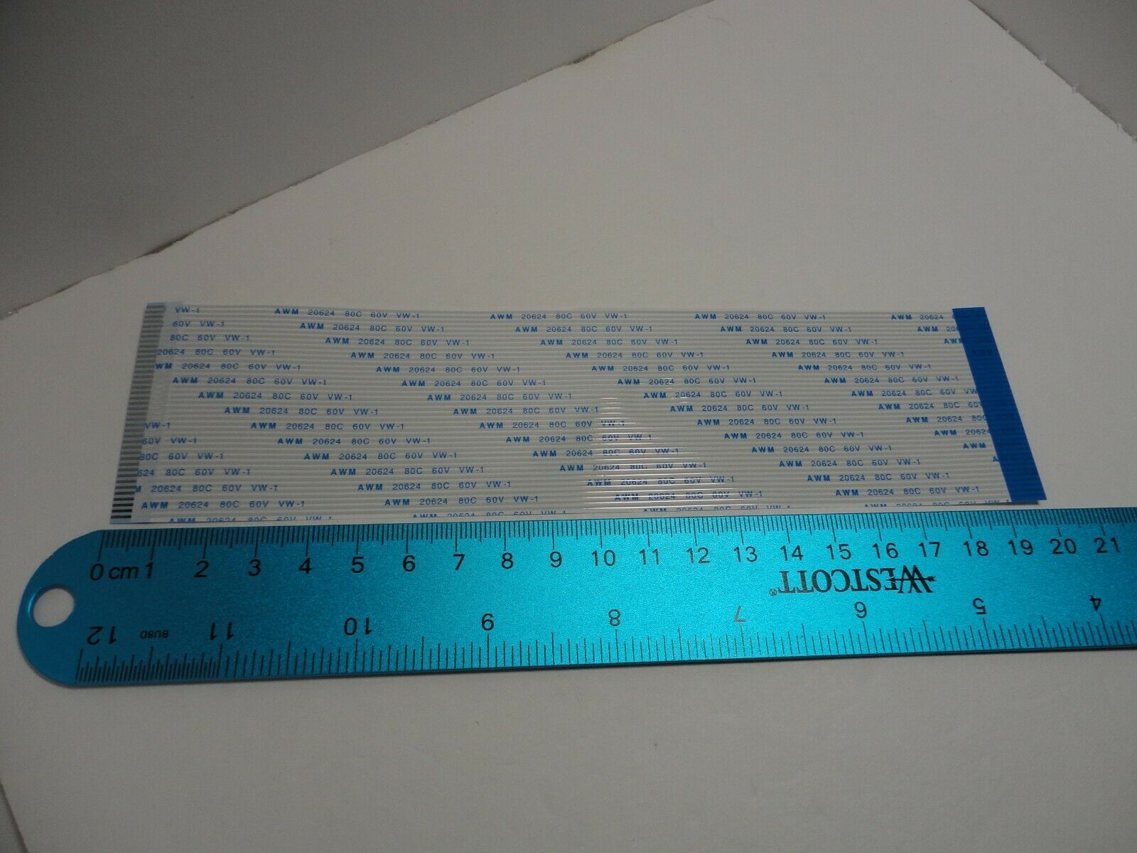 40 Pins 1.25mm Pitch AWM 20624 80C 60V VW-1 FFC Flexible Flat Ribbon Cable Wire Item image 4