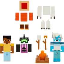 Mattel Minecraft Game, Creator Series Action Figures and Accessories, Camp Ender - £19.01 GBP