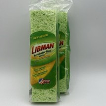 2 NEW Libman Scrubster Mop Refill  Easy Change Snap-On Refill 03105 Sealed - £12.98 GBP