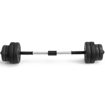 Dumbbell Weight Set 66-Lbs Fitness Adjustable Barbell Plates Handles Hom... - $122.61