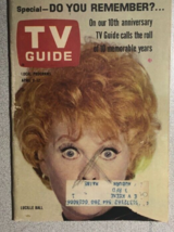 TV GUIDE April 6, 1963 Lucille Ball cover - £11.67 GBP