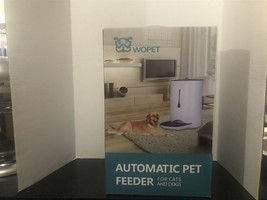 WOPET Automatic Pet Feeder Food Dispenser For Cats And Dogs - New In Box - £36.78 GBP