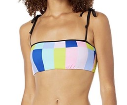 NWT Bikini Lab Women&#39;s Bandeau Hipster Bikini Swimsuit Top Multi Size XS - £8.91 GBP