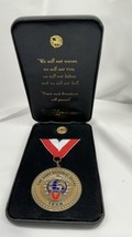 The Army National Guard Team Award Medal &amp; Pin With Case United States US - £19.31 GBP