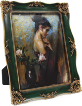 Kilarero 8X10 Inch Vintage Picture Frame, Elegant Antique Photo Frames with Glas - £34.39 GBP