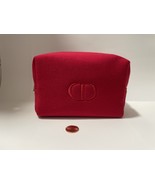 Dior Beauty Light Red Makeup Bag Pouch Dior Logo Travel case, New - £23.59 GBP