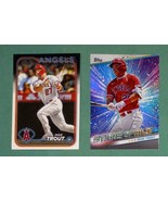 2024 Topps Mike Trout 2 Card Lot Angels - $54.69 MXN