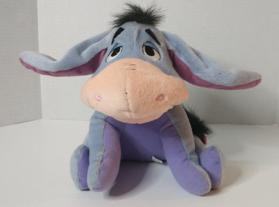 Fisher-Price Happy Ears Eeyore Disney Winnie The Pooh Plush Sings Ears Dont Work - $10.46