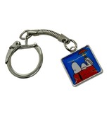 Unique SNOOPY KEYRING keychain WOODSTOCK retro CARTOON handmade GIFT BAG... - $7.49