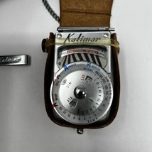 Vintage Kalimar Model Exposure Light Meter with Leather Case - £10.74 GBP