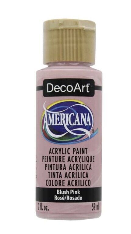 DecoArt Americana Acrylic Paint, 2 Oz., Blush Pink - $3.79