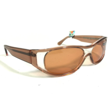 Dolce &amp; Gabbana Sunglasses DG725S 316 Brown Clear Round Frames Orange Lenses - $131.45