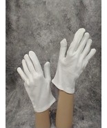 White Cotton Masquerade Gloves Costume Santa Mrs Claus Christmas Elf Clo... - $36.70 MXN