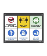 Durus Key Messages Wall Sign Assorted (400x300mm) - £38.89 GBP