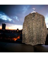 Gitman Brothers Nordstrom Dress Shirt Men&#39;s Large Paisley Print Olive Na... - $31.67