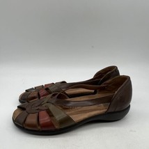 Drexlite Women&#39;s &quot;Blossom&quot; Leather Sandals   Size10 M   Multi Color CT009K - £16.88 GBP