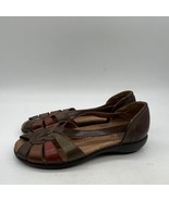 Drexlite Women&#39;s &quot;Blossom&quot; Leather Sandals   Size10 M   Multi Color CT009K - £16.67 GBP