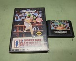 Sports Talk Baseball Sega Genesis Cartridge and Case - $5.95