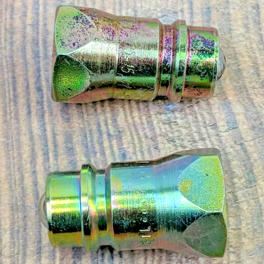 2pc Napa Balkamp 7251287 3/4-16 ORB Hydraulic Male Quick Disconnect Coupler NOS Item image 5