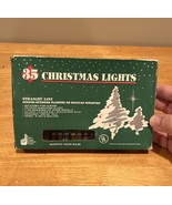 Vintage Christmas Lights Flashing Straight Line Multi-Color 35 Mini NOS - €17,05 EUR