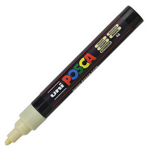 Uni Posca PC-5M Bullet Tip Paint Marker - Ivory - £11.61 GBP