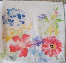 Avon Spring Flowers Square Pillow Cover - $10.00
