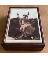 Wooden Jewelry/ Trinket Box Randy Jay Braun “ask For A Blessing” Hula Gi... - $50.19 CAD