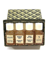 Vintage Fragonard Paris Miniature Perfume Bottles Grasse Boxed 40s - £22.14 GBP