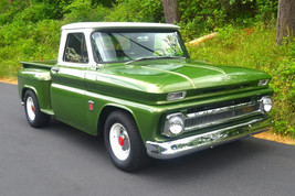 1964 Chevrolet C10 Pickup green | 24x36 inch POSTER | classic pickup truck - £17.32 GBP