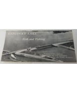 Kentucky Lake Fish and Fishing Brochure 1967 Kentucky Fish Wildlife Reso... - £11.90 GBP