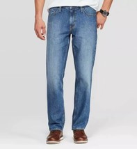 Men&#39;s Straight Fit Jeans - Goodfellow &amp; Co Luka Medium Wash 36x30. NWT. 17 - $19.79