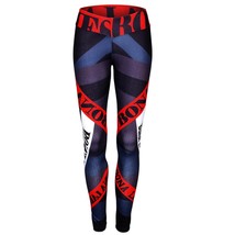 Women Sports Gym Yoga Workout Mid Waist Running Pants Fitness Elastic Le... - $27.09