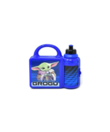 Star Wars Mandalorian Combo Lunch Box-8&quot; x 2.25&quot; x 7&quot; - $311.37 MXN